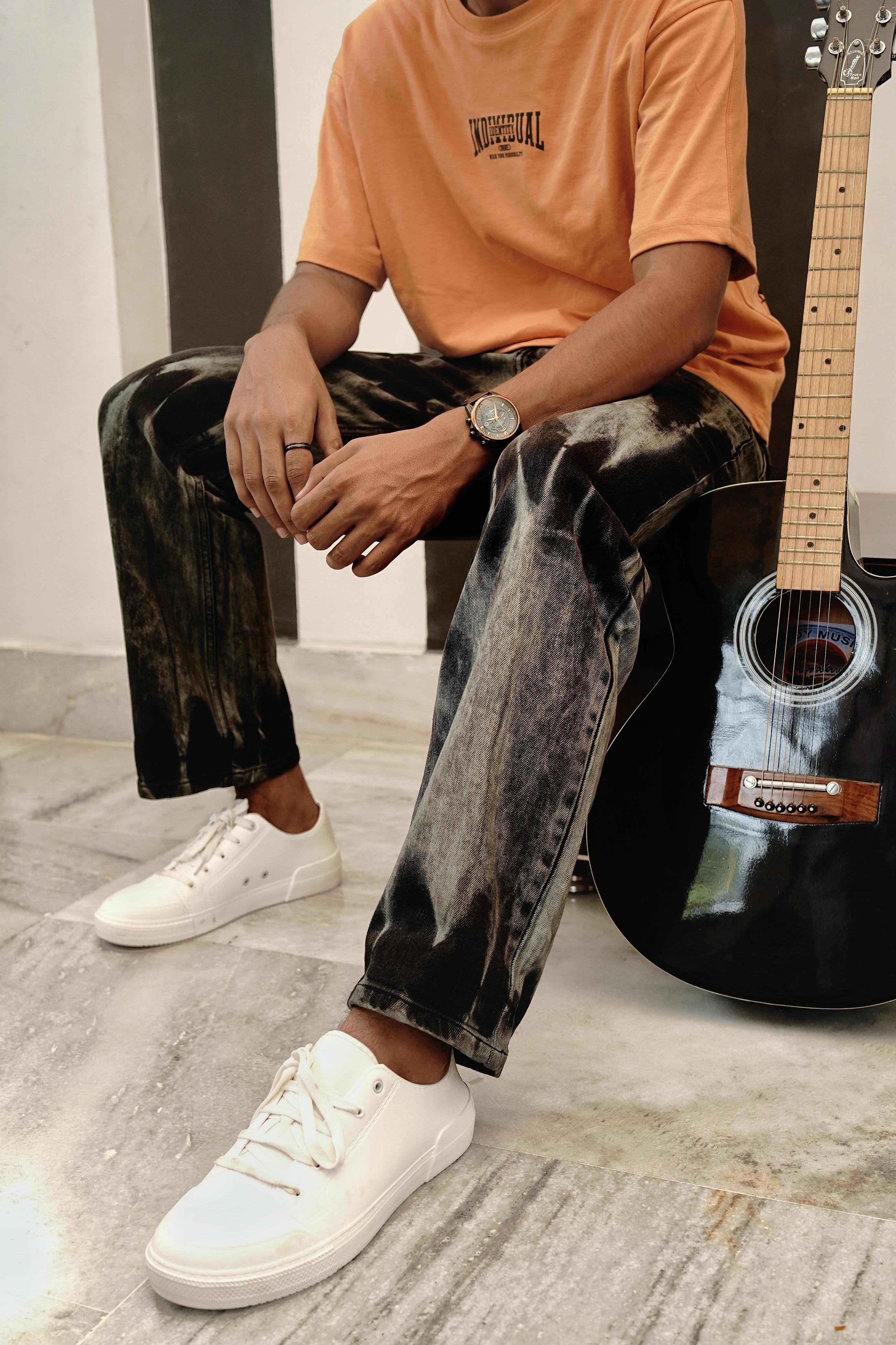 Monster design jeans