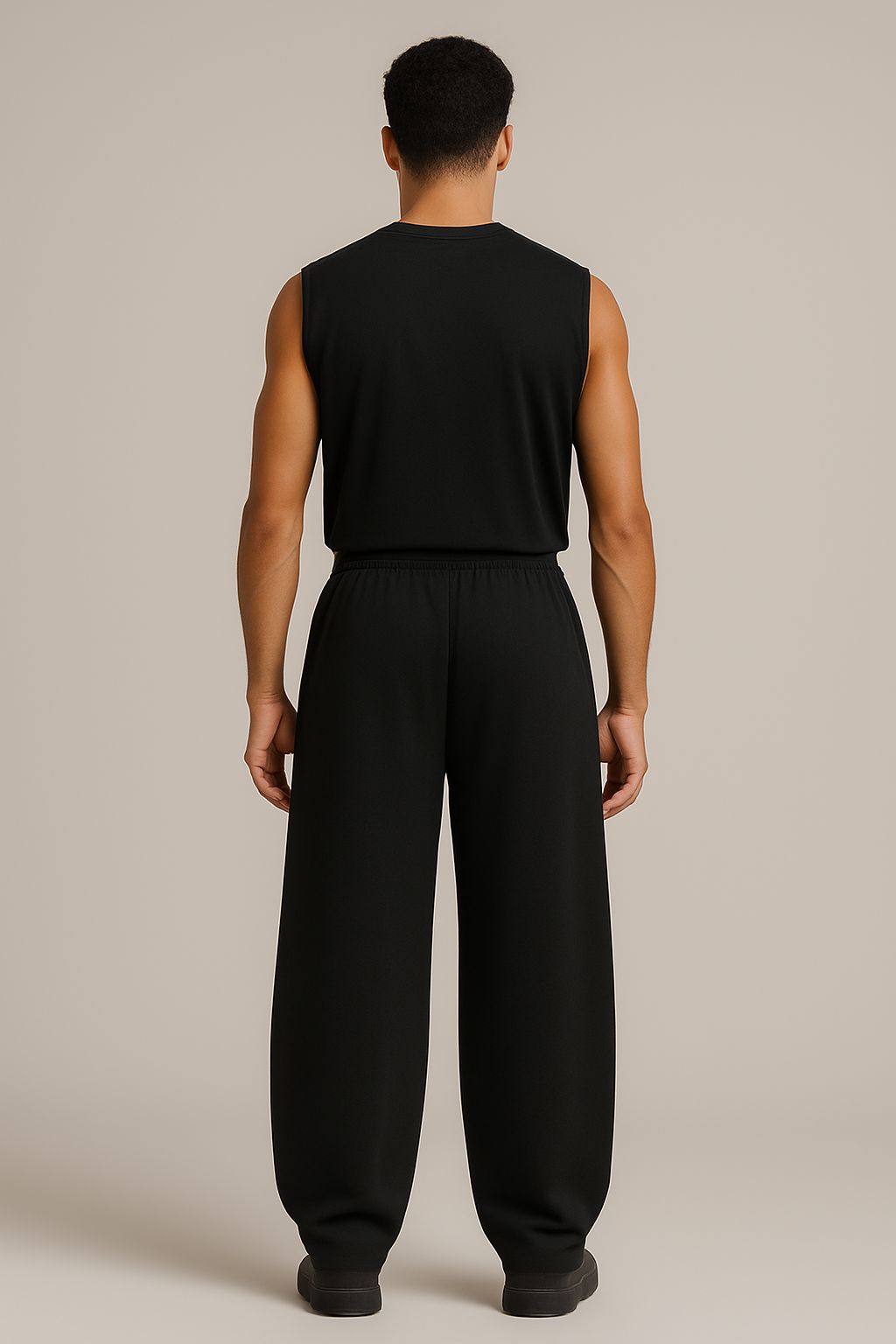 Graphic Wide Leg Sweatpants