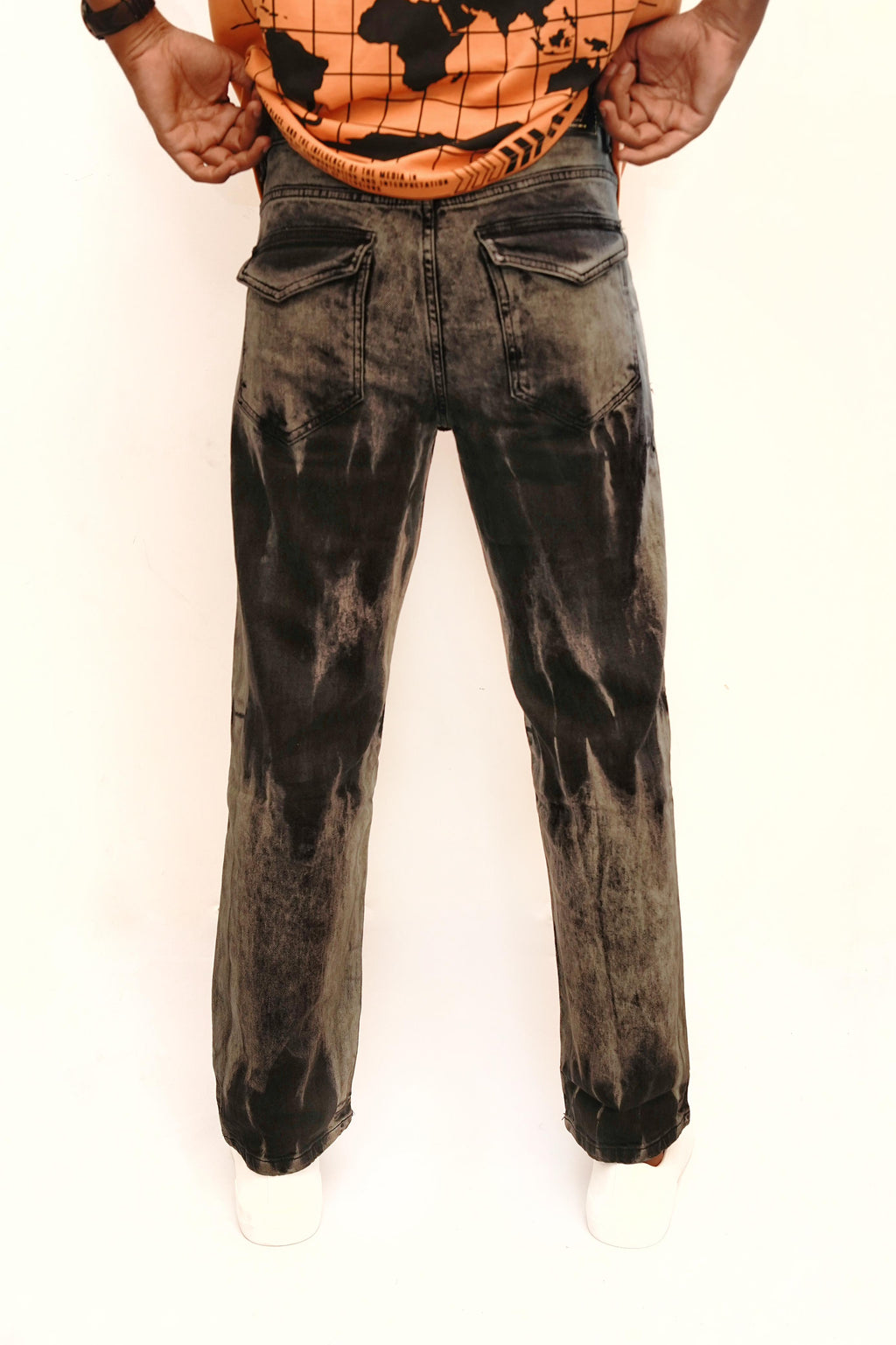 Monster design jeans